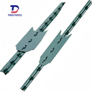 <span class=keywords><strong>Poteau</strong></span> de té en métal robuste fil barbelé <span class=keywords><strong>galvanisé</strong></span> poteaux de clôture 12 pieds 8 pieds 7 pieds 5 pieds 12 <span class=keywords><strong>poteau</strong></span> en T de 6 pieds avec lame - Product Image 2