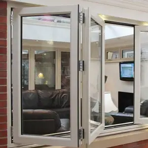 Nuovo tipo di finestre in PVC con persiane Smart zanzariera finestra di casa finestra doccia cortile soggiorno