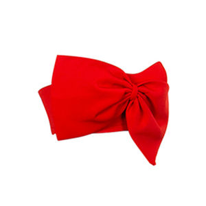 A2980 Rosso Fiocco Nero Wrap <span class=keywords><strong>Top</strong></span> Delle Donne Boutique <span class=keywords><strong>Top</strong></span> - Product Image 4