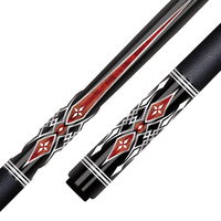 DZ-TZ-SR5 Queue de billard professionnelle en fibre de carbone à faible déflexion de 58 pouces, sur mesure en usine, 2 pièces, support OEM/ODM