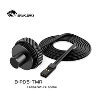 Bykski B-PD5-TMR Sonde de Température Précise Argentée pour Radiateur d'Ordinateur - Accessoire de Refroidissement Liquide pour PC