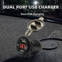 Chargeur USB double port allume-cigare 12-24V en entrée, 5V 2.1A en sortie pour Tesla Model 3, chargeur de téléphone, garantie 1 an pour utilisation automobile et marine