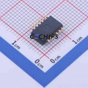 THS106 DIP Switch SMD-12P,5.4x9.2mm Switch Flat Toggle, Groove Type Single Pole Single Throw 6 1.27mm - Product Image 2