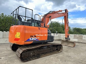 Excavatrice sur chenilles hydraulique Hitachi ZX130 LCN-6 d'occasion de haute qualité, moteur à haut rendement, certifiée CE ISO EPA - Product Image 2