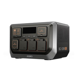 Senci Back-Up Krachtcentrale 1200W 1152wh Lifepo4 Batterij Ac Dc Uitgang Usb Opladen Draagbare Generator Optionele Zonnepanelen - Product Image 6