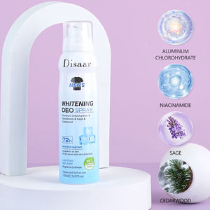 Déodorant pour homme Disaar, spray anti-transpirant blanchissant, niacinamide, <span class=keywords><strong>sans</strong></span> <span class=keywords><strong>alcool</strong></span>, 72 heures anti-transpirant, spray déodorant anti-transpiration - Product Image 4