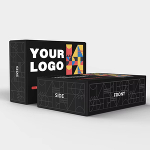 Custom Logo <b>Black</b> Mailer Paper <b>Box</b> For Shipping Bio-Degradable Clothing Shipping <b>Box</b> Matt Glossy Lamination Tshirt <b>Box</b> - Product Image 1