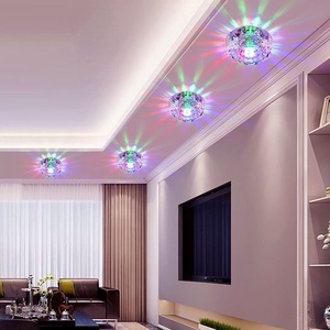 Luces LED Empotradas <span class=keywords><strong>de</strong></span> Cristal para Sala <span class=keywords><strong>de</strong></span> Estar, Luces <span class=keywords><strong>de</strong></span> Techo para Entrada, Pasillo, Corredor, Focos Tipo <span class=keywords><strong>Ojo</strong></span> <span class=keywords><strong>de</strong></span> <span class=keywords><strong>Buey</strong></span>, Regulables, Corte <span class=keywords><strong>de</strong></span> 5-9 cm - Product Image 1