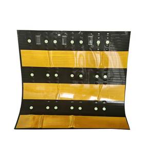 Feu de signalisation solaire GMD4318 3W IP65 DC12V 5000K LED clignotant haute intensité, réflecteur prismatique pour la sécurité routière - Product Image 5