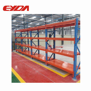 Étagère étroite à plusieurs niveaux de supports empilables industriels en métal pour le stockage en entrepôt avec matériau en acier de protection contre la corrosion - Product Image 3