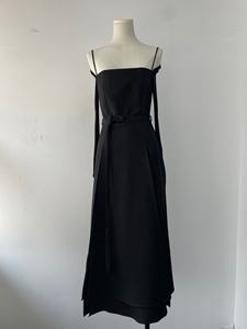 OUDINA Nova Personalizar LOGO Mangas Compridas Irregular Slit Off Ombro Vestido <span class=keywords><strong>Prom</strong></span> Mulheres Roupas Vestidos Elegantes - Product Image 4