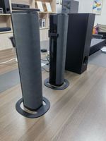 Systèmes de cinéma maison sans fil, ensemble complet de musique, lecteur audio portable, système de son surround, barre de son BT avec caisson de basses