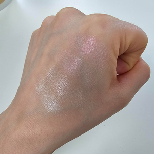 Paleta de resaltador de pigmento alto con brillo extremo OEM/ODM, paleta de polvo de resaltador multitarea con forma Natural cálida - Product Image 3