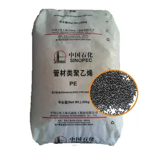 플라스틱 원료 고밀도 폴리에틸렌 HDPE PE100 과립 HDPE 파이프 용 수지 재활용 HDPE 과립