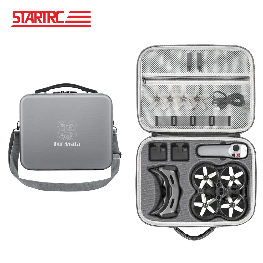 STARTRC Portable Storage Shoulder Case Carrying Bag for DJI Avata Pro View Combo with DJI Goggle 2 Accessories