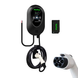 Nuevo 7KW 32A GBT estándar montado en la pared EV cargador CCS interfaz AC carga pila <span class=keywords><strong>Wallbox</strong></span> instalación usada DC corriente nominal 16A - Product Image 1