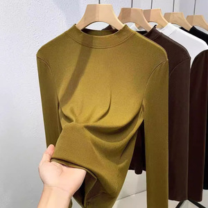 T-shirt décontracté très extensible, respirant, séchage rapide, en nylon doux, vente en gros, hauts élégants et sexy pour femmes - Product Image 1