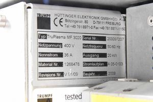 ตัวกระตุ้นพลาสมา MF 3020 huttinger - Product Image 5