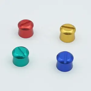 Colorful Mico CNC Milling Part Anodized Thumb Knob Auto Accessories