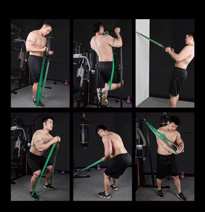 Fitness entrenamiento ejercicio en casa equipo de gimnasio bandas elásticas Yoga cuerda de tracción entrenamiento Pilates <span class=keywords><strong>Bar</strong></span> <span class=keywords><strong>Kit</strong></span> con banda de resistencia - Product Image 3