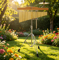 36 Tone Wind Chime With 10 Inch Cymbal Orff Percussion Instrument