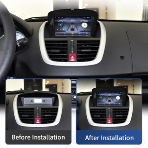 Baidayu 7 pouces Android DSP tableau de bord unité principale 4GB <span class=keywords><strong>GPS</strong></span> intégré prend en charge CarPlay USB pour PEUGEOT <span class=keywords><strong>207</strong></span> 2008-2014 - Product Image 4