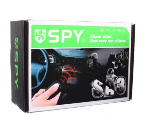SPY車両アクセサリー一方向インテリジェントリモートコントロールカーセキュリティアラームシステム