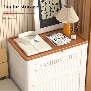 Bán buôn sản phẩm mới: tiết kiệm không gian gấp hộp lưu trữ và Flip-Top tổ chức hộp với hàng tồn kho bán buôn - Product Image 3