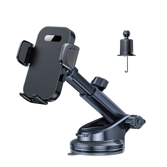 Heavy Duty Rotatable Suction Car Mount Vent Windshield Dashboard Mobile Car Phone Holder for Car iPhone 17 Pro Max 16 Samsung