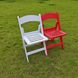 Venta al por mayor de comedor de hotel ceremonia restaurante blanco silla plegable de plástico para eventos en el precio barato - Product Image 6