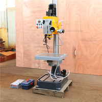 Mesin Bor dan Tap Vertikal SGSK ZS-40HS/ZS-40PS Gearbox Diameter Bor Maksimum 40mm Daya 3kW