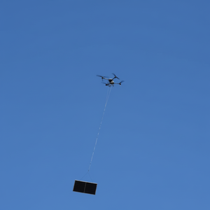 Yuequn Puissant Drone de <span class=keywords><strong>Transport</strong></span> de Marchandises sur Pied 150kg 6kW 220V, Équipement de Service pour Système de Gestion des Files d'Attente, Origine Shandong - Product Image 1