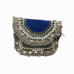 Bolso de mano de mensajero Vintage bohemio clásico, bolso cruzado hecho a mano, bolso de hombro de moda para ropa informal y de fiesta - Product Image 1