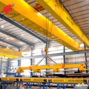 Grues de pont aérien à double poutre avec poutre porteuse Certification CE QL électromagnétique 16 + 16t 20 + 20t - Product Image 6