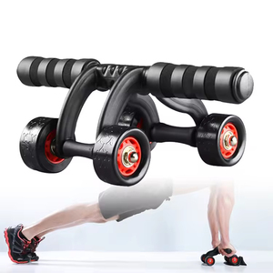 Rouleau d'exercice abdominal automatique 4-en-1 pour abdominaux, renforcement musculaire et entraînement du ventre - Product Image 1