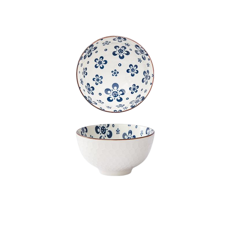 Blue bowl 6