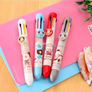 Offre Spéciale – Stylo Bille Multicolore 8 Couleurs en 1 en Plastique, Personnalisable avec Logo, Design Créatif et Adorable – Lot de Stylos Multicolores - Product Image 4