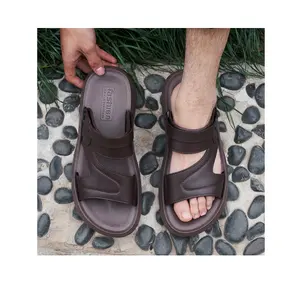 Men's beach shoes, sandals, anti slip soft soles, soft surfaces, casual, wear-resistant, and fashionable