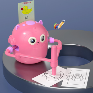 Certificata CE EN71 FCC robot da disegno e pittura in plastica per bambini giocattolo automatico arte interattiva AI per l'apprendimento educativo - Product Image 1