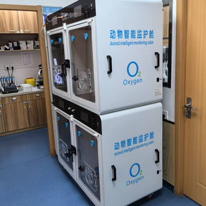 Gabbie veterinarie avanzate personalizzabili in acciaio inox che forniscono nebulizzazione controllo umidità gabbia Vet ICU - Product Image 3