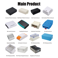 Caja de Distribución Portátil de ABS SZOMK AK-H-49 135*65*25mm, Fabricante OEM ODM