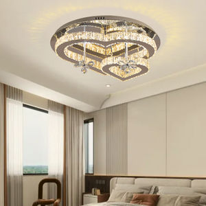 New Arrival Heart Shape Adjustable Hanging Light Bedroom Minimalist <b>Modern</b> Ceiling <b>Lamps</b> Fixture - Product Image 5