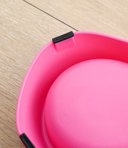 Kingtale Gamelles en plastique pour petits chiens sans goutte à goutte Caisse pour chiens Distributeur de bouteilles d'eau Hauteur réglable Debout pour boire - Product Image 3