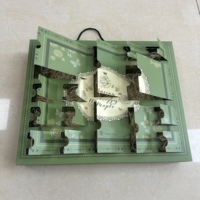 Amour surprise personnalisé calendrier de l'avent cadeau d'anniversaire Date boîte matériaux recyclés revêtement UV mat stratification gaufrage Type de dossier