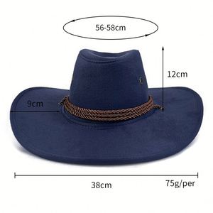 Chapeau de cowboy vintage en feutre de laine australienne de haute qualité, personnalisable, style camouflage old school, vente en gros, collection 2025 - Product Image 2
