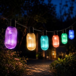 Luces de patio S14 de larga duración para jardín y terraza, como luces de cadena comerciales al por mayor para uso en restaurantes - Product Image 1
