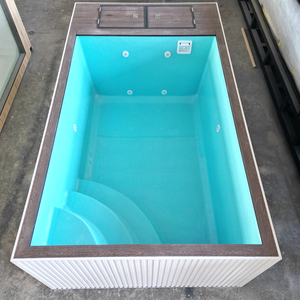 Piscine hors-sol en fibre de verre pour extérieur, profondeur 5 pieds, pour usage en piscine ou en bassin marin - Product Image 4
