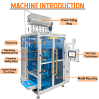 Automatische 4-baans fruitjam verpakkingsmachine voor onregelmatige vormen, jamzakjes verpakkingsmachine