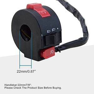 GOOFIT — interrupteur de haut-parleurs sans fil, lumière gauche, pour atv Quad 4 roues, taoo SunL, 50cc 70cc 90cc 110cc <span class=keywords><strong>125cc</strong></span> 150cc - Product Image 2