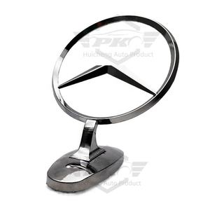 Ornement de capot en alliage de zinc Chrome Stand up Badge de capot pour <span class=keywords><strong>Mercedes</strong></span>-Benz <span class=keywords><strong>Classe</strong></span> C W205 <span class=keywords><strong>Classe</strong></span> <span class=keywords><strong>E</strong></span> <span class=keywords><strong>Classe</strong></span> S GLC CLA E300L C300 - Product Image 5